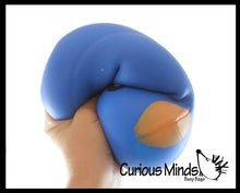 Load image into Gallery viewer, 1 Jumbo Doh Filled Ducky - Rubber Duck Shaped Stress Squishy