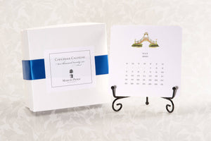 2026 Chinoiserie Calendar with Easel
