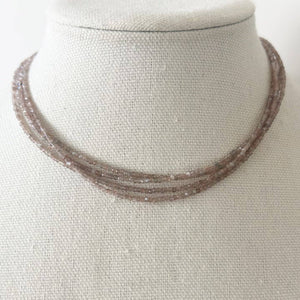Betty Necklace, Pink Sandstone