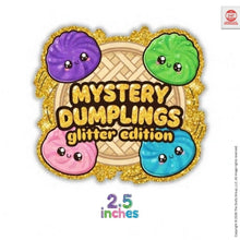 Load image into Gallery viewer, Mystery Glitter Dumpling Mini Squishy (2.5")