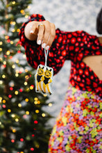 Load image into Gallery viewer, Needlepoint Icon Ornament - Twinning Emoji