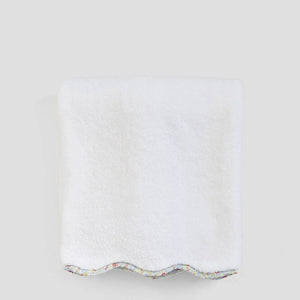 Scallop Bath Towel piped with Betsy Ann Liberty