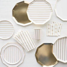 Load image into Gallery viewer, Gold Signature Bow Cocktail Napkins