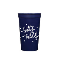 Load image into Gallery viewer, Hotty Toddy! | Game Day Cups &amp; Napkins (All) : FOAM Cups - BLUE words only (10 per pack)
