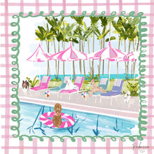 Load image into Gallery viewer, Pool Pawty Mahjong Mat