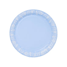 Load image into Gallery viewer, Mahjong Jasperware Inspired Dinner Paper Plates - Pack of 8