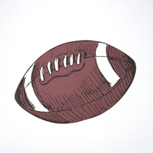 Load image into Gallery viewer, Sports Fan Football Paper Placemat