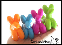 Load image into Gallery viewer, 1 Mini Balloon Dog Doh Filled Stress Ball - assorted colors