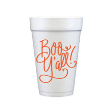 Load image into Gallery viewer, Boo Y'all! | White with Orange Napkins
