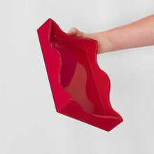 Load image into Gallery viewer, Small Lacquer Tray in Classic Red