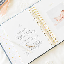 Load image into Gallery viewer, Baby Book, Rose Linen: Rose Linen Scatter Dot
