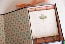 Load image into Gallery viewer, 2025 Classic Desk Calendar: Gold Easel