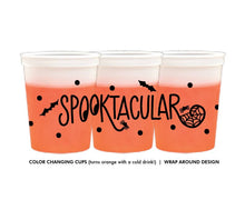 Load image into Gallery viewer, Spooktacular | Black with Silver Napkins