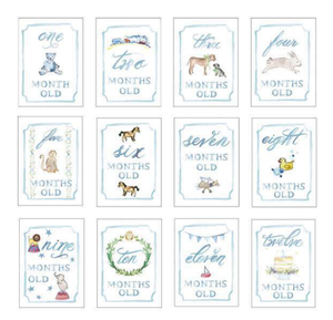 Monthly Milestone Card Set: Platinum