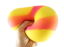 Load image into Gallery viewer, Jumbo 4" Boxed Striped Soft Doh Stress Ball - Squishy - Assorted Colors