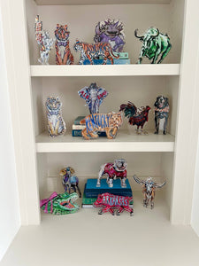 "Ole Reb" Acrylic Shelfie: Small