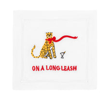Load image into Gallery viewer, On a Long Leash Cocktail Napkin