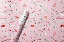 Load image into Gallery viewer, Pink Merry Swiftmas Wrapping Paper Roll