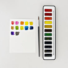 Load image into Gallery viewer, Watercolor Paint Set w/ Brush