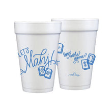 Load image into Gallery viewer, LET'S MAHJ! | Foam Cups