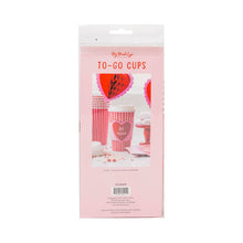 Load image into Gallery viewer, Be Mine Doilies To Go Cups (8 ct)