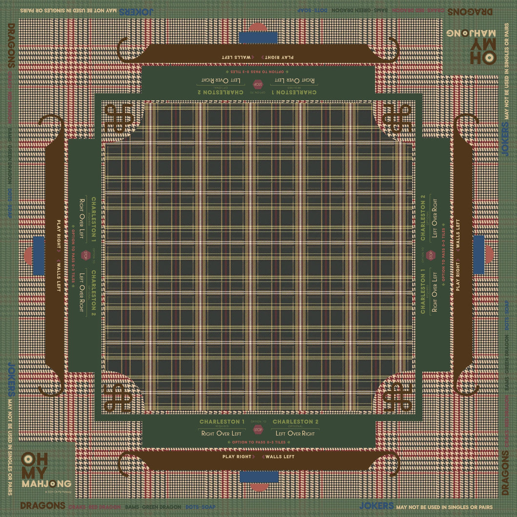 Dapper Mahjong Mat