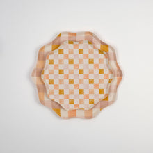 Load image into Gallery viewer, Harmony Plaid Dinner Paper Plates