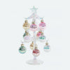 Luster Glass Tree w/12 Ornaments