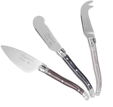 Load image into Gallery viewer, French Home 3 Piece Laguiole Cheese Knives - Warm Spice