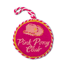 Load image into Gallery viewer, Needlepoint Ornament - Pink Pony Club