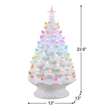 Load image into Gallery viewer, 24" Nostalgic Ceramic Tree With RGB Lightshow