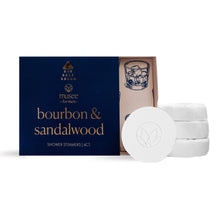 Load image into Gallery viewer, Bourbon &amp; Sandalwood Shower Steamers