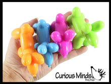 Load image into Gallery viewer, 1 Mini Balloon Dog Doh Filled Stress Ball - assorted colors