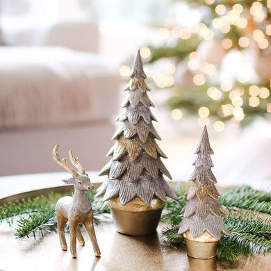 Plain Tannenbaum Cone Tree (Dark Champagne): 5.5