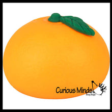 Load image into Gallery viewer, Jumbo Doh Filled Orange - Soft Stress Squishy Ball Fruit