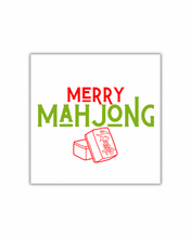 Load image into Gallery viewer, Merry Mahjong Paper Party Napkins