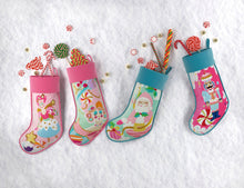 Load image into Gallery viewer, Colonel Cupcake Embroidered Needlepoint Stocking