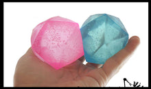 Load image into Gallery viewer, 1 Sugar Polyhedron Diamond Shaped Ball - Glow in the Dark Th