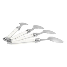 Load image into Gallery viewer, French Home Laguiole Coffee Spoons, Set of 4, Faux Ivory