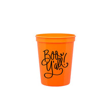 Load image into Gallery viewer, Boo Y'all! | White with Orange Napkins