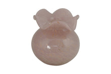 Load image into Gallery viewer, Pink with Gold Specks Glass Vase