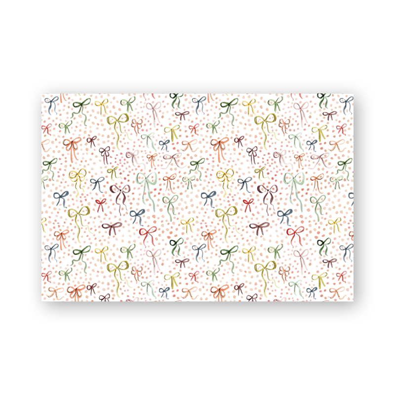 Paper Bows Placemats