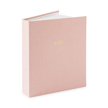 Load image into Gallery viewer, Baby Book, Rose Linen: Rose Linen Scatter Dot