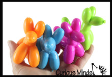 Load image into Gallery viewer, 1 Mini Balloon Dog Doh Filled Stress Ball - assorted colors