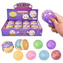 Load image into Gallery viewer, Mini MYSTERY DUMPLINGS Squishy Stress Relief Toy 12pcs set: 12pcs set