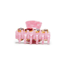 Load image into Gallery viewer, RHUBARB MINI CRYSTAL CLAW CLIP