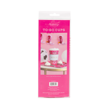 Load image into Gallery viewer, Cowgirl Pink Bandana To Go Cups