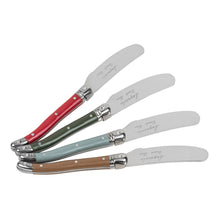 Load image into Gallery viewer, French Home 4 Piece Laguiole Spreader Set - Holly Berry