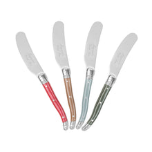 Load image into Gallery viewer, French Home 4 Piece Laguiole Spreader Set - Holly Berry