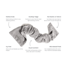 Load image into Gallery viewer, Bone Weighted Sleep Mask - Eye Mask